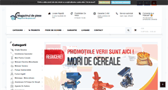 Desktop Screenshot of magazinul-de-piese.com